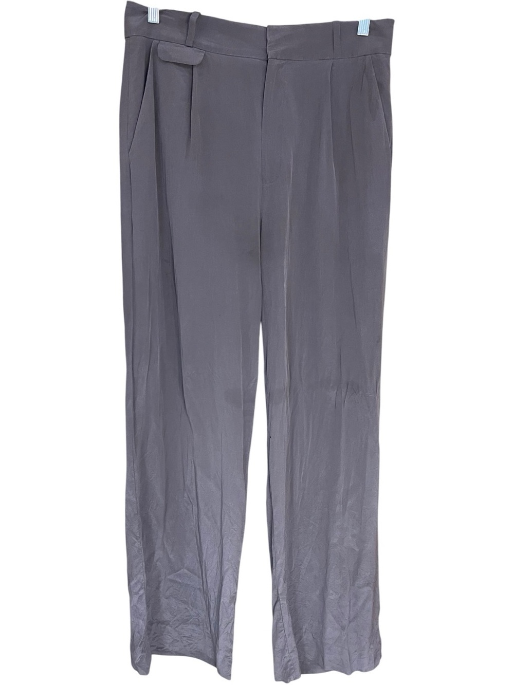 Equipment Silk Wide Leg Trousers Brown